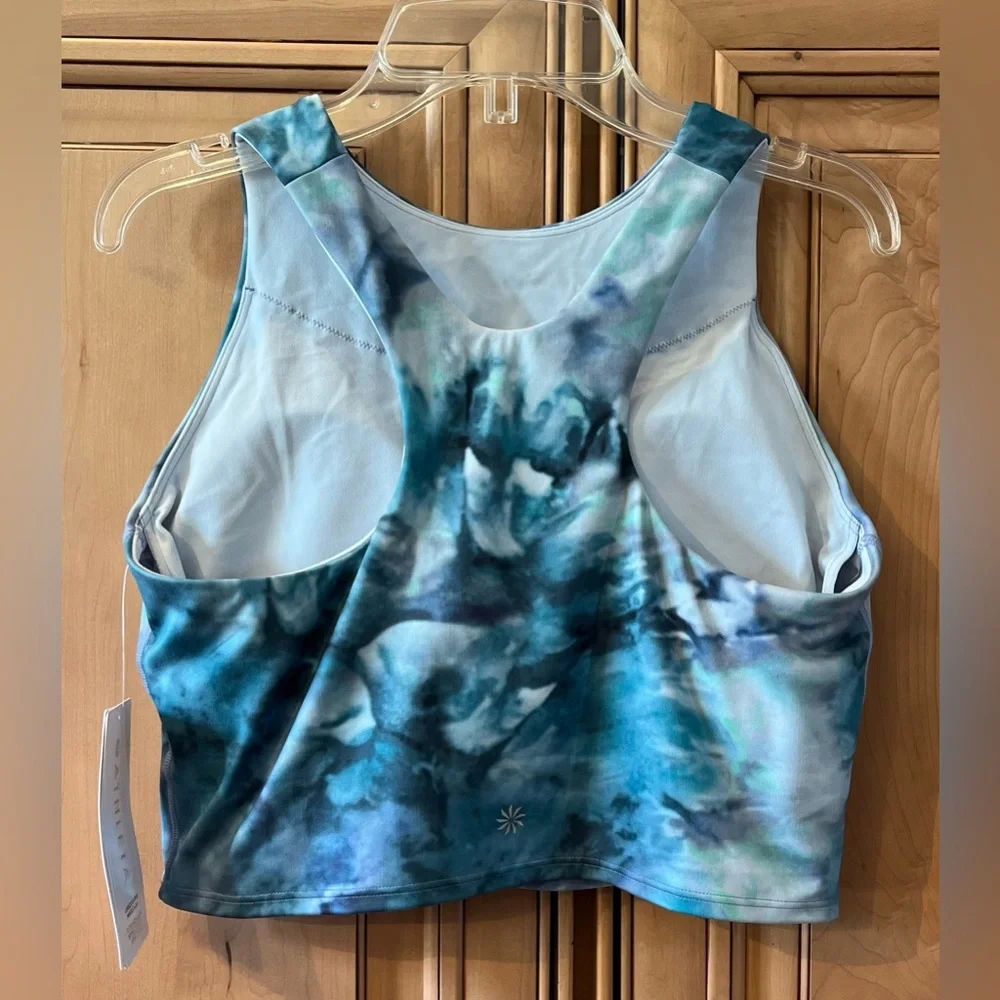 NWT Athleta Conscious Crop Tie Dye Bra